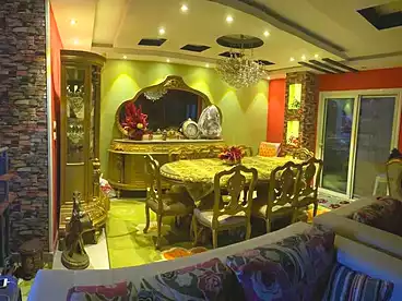 Furnished Apartment For rent - 3 rooms - floor 10