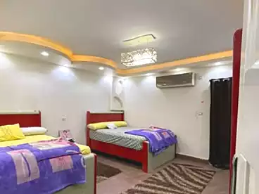 Furnished Apartment For rent - 3 rooms - floor 11