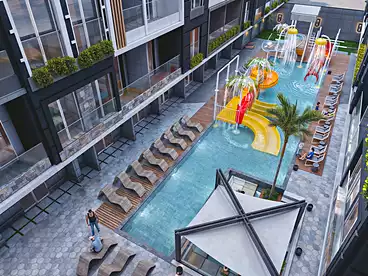 عقارات للبيع - 3 غرف - بالدور 4