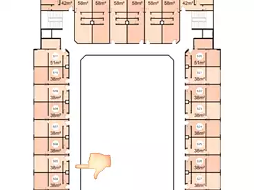Medical For sale - 2 rooms - floor 2