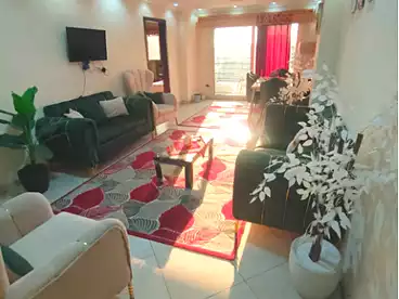 Furnished Apartment For rent - 3 rooms - floor 9