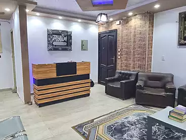 إداري للإيجار - 3 غرف - بالدور 1