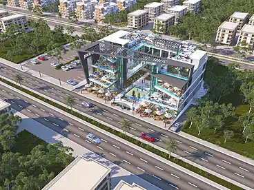 إداري للبيع - 2 غرف - بالدور 2