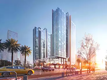 شقق فندقية للبيع - 2 غرف - بالدور 9