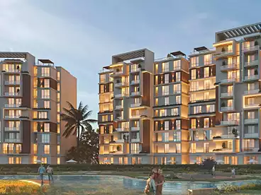 Apartments For sale in Lagoons New Capital Compound - Modon, R8, 147 sqm