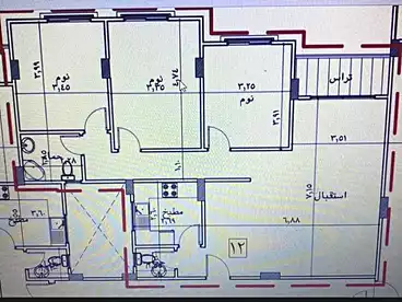 Apartments For sale - 3 rooms - floor 4
