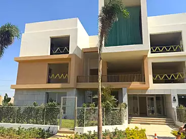 Apartment with Garden For sale in Mar Ville Compound - AlMarasem, Expansion Of El Sheikh Zayed City, 96 sqm