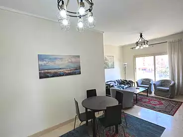 Apartments For rent in The Village Compound - Palm Hills, Compounds in New Cairo, 88 sqm