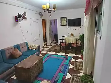 Furnished Apartment For rent in Gamal Abd El Nasir St, Sidi Beshr Bahri, 110 sqm