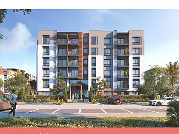 Apartments For sale in HAP Town Compound - Hassan Allam, Compounds in El Mostakbal City, 124 sqm