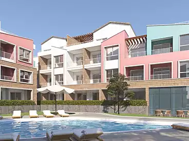 Chalets For sale in Virginia Plaza Resort - Solid, North Coast Resorts, 67 sqm