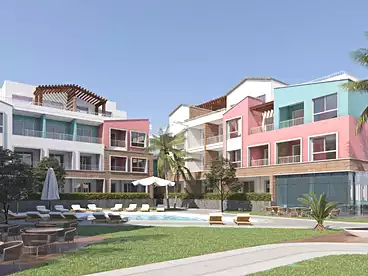 Chalets For sale in Virginia Plaza Resort - Solid, North Coast Resorts, 50 sqm