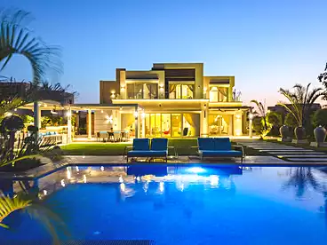 Separate Villa For rent in Hacienda Bay Resort - Palm Hills, North Coast Resorts, 1500 sqm