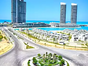 Villas For sale in Mazarine Resort - City Edge, New Alamein Resorts, 295 sqm