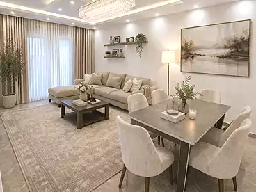 شقق مفروشة للإيجار في كمبوند أشجار دارنا - ام سكويرد، كمبوند بالمعادي، 110 متر