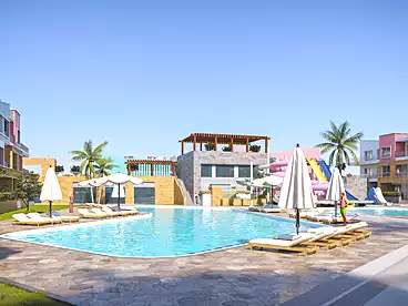 للبيع في منتجع فيرجينيا بلازا - سوليد، منتجعات الساحل الشمالى، 70 متر