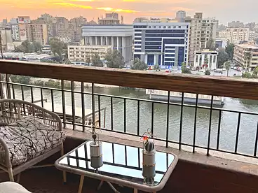 For rent in Abo El Feda St., El Zamalek, 200 sqm