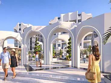 Apartments For sale in El Kawthar District, Red Sea, 60 sqm