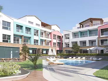 Chalets For sale in Virginia Plaza Resort - Solid, North Coast Resorts, 75 sqm