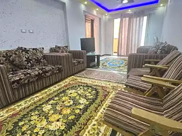 Furnished Apartment For rent in El Bitash, Al Agamy, 120 sqm