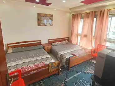 Furnished Apartment For rent in El Gaish Road, Sidi Bishr, 165 sqm