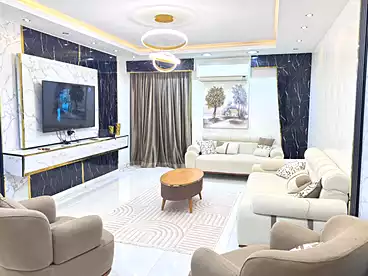 Serviced Apartments For rent in El Esraa St, El Mohandeseen, 200 sqm