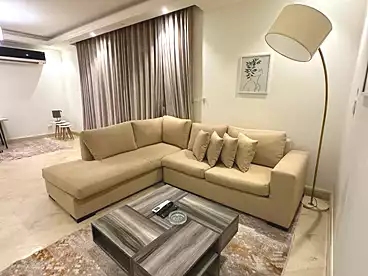 Furnished Apartment For rent in The Terraces - Eastown Compound, Eastown Compound - Sodic, 160 sqm