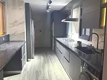 Furnished Apartment For rent in The Terraces - Eastown Compound, Eastown Compound - Sodic, 215 sqm