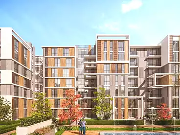 شقق للبيع في كمبوند هاب تاون - حسن علام، كمبوند بمدينة المستقبل، 195 متر