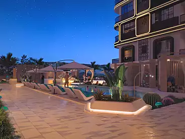 شقق للبيع في شارع الشيراتون، الهضبة، 90 متر