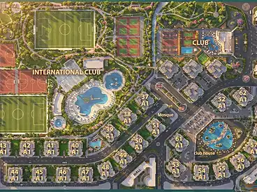 Properties For sale in Palmeira Residence - Al Moameron Al Arab, El Alamein, 89 sqm