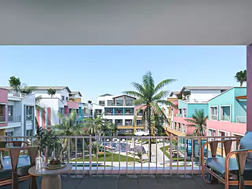 Chalets For sale in Virginia Plaza Resort - Solid, North Coast Resorts, 50 sqm
