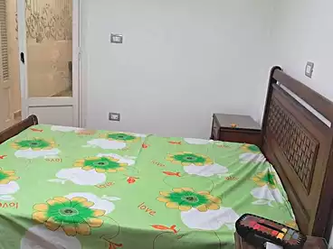Furnished Apartment For rent in El Arwam Church St., Ganaklis, 80 sqm