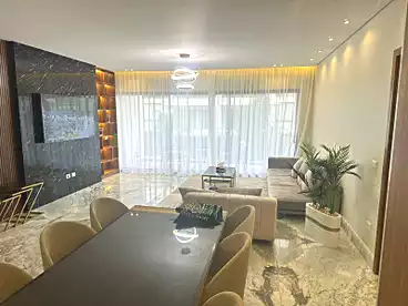 Furnished Apartment For rent in Lake View Residence - El Hazek, Compounds in New Cairo, 145 sqm
