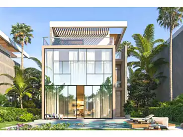Twin House For sale in Sa'ada Compound - Horizon, Compounds in 6th Settlement, 315 sqm