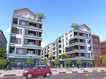 Apartments For sale in Grand Rock Resort - Al Hares, Hurghada Resorts, 35 sqm