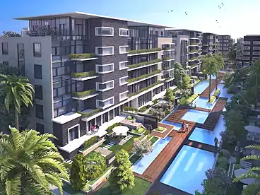 Apartments For sale in The Waterway Compound, Compounds in New Cairo, 198 sqm