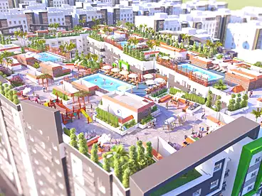 Apartments For sale in Ard El Mabaheth, El Hadabah El Wosta, 134 sqm