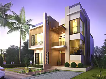 Twin House For sale in Alma Compound - Iwan, Compounds in Sheikh Zayed, 238 sqm