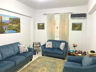 Apartments For rent in Hassan Ibn Thabet St., South Academy (D), 200 sqm