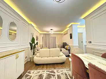 Apartment with Garden For rent in Emad Hamdy St., Phase 3, 110 sqm