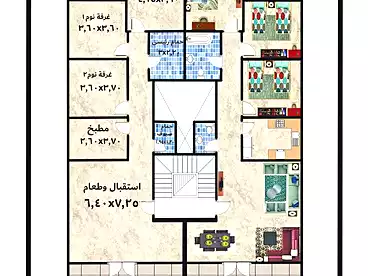 Properties For sale in Taha Hussein St., South Academy (B), 175 sqm