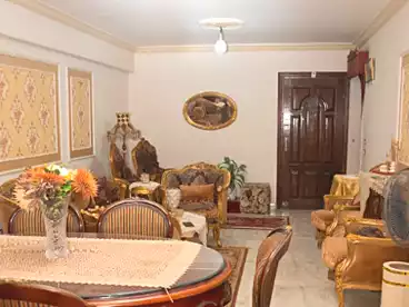Furnished Apartment For rent in El Gaish Rd, El Mandara, 100 sqm