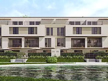 Apartments For sale in The Novelist Compound - Ghoneim, Compounds In Mokattam, 128 sqm