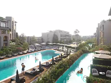 Apartments For sale in Red Hills Resort - Enza Developments, Sahl Hasheesh Resorts, 60 sqm