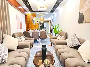 Furnished Apartment For sale in Shatee El Nakheel, Al Agamy, 100 sqm