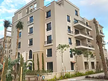 Apartments For sale in Village West Compound - Dorra, Compounds in Sheikh Zayed, 123 sqm