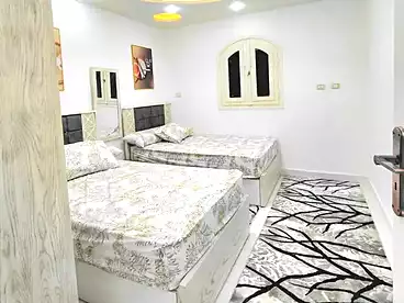 Furnished Apartment For sale in Shatee El Nakheel, Al Agamy, 65 sqm