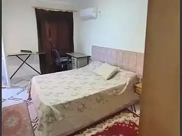 Furnished Apartment For rent in El-Gaish Rd St., Miami, 110 sqm