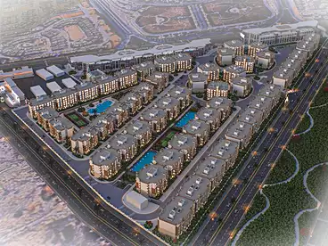 Apartments For sale in Address Home 2 Compound - Arkan, Compounds in Hadayek October, 122 sqm